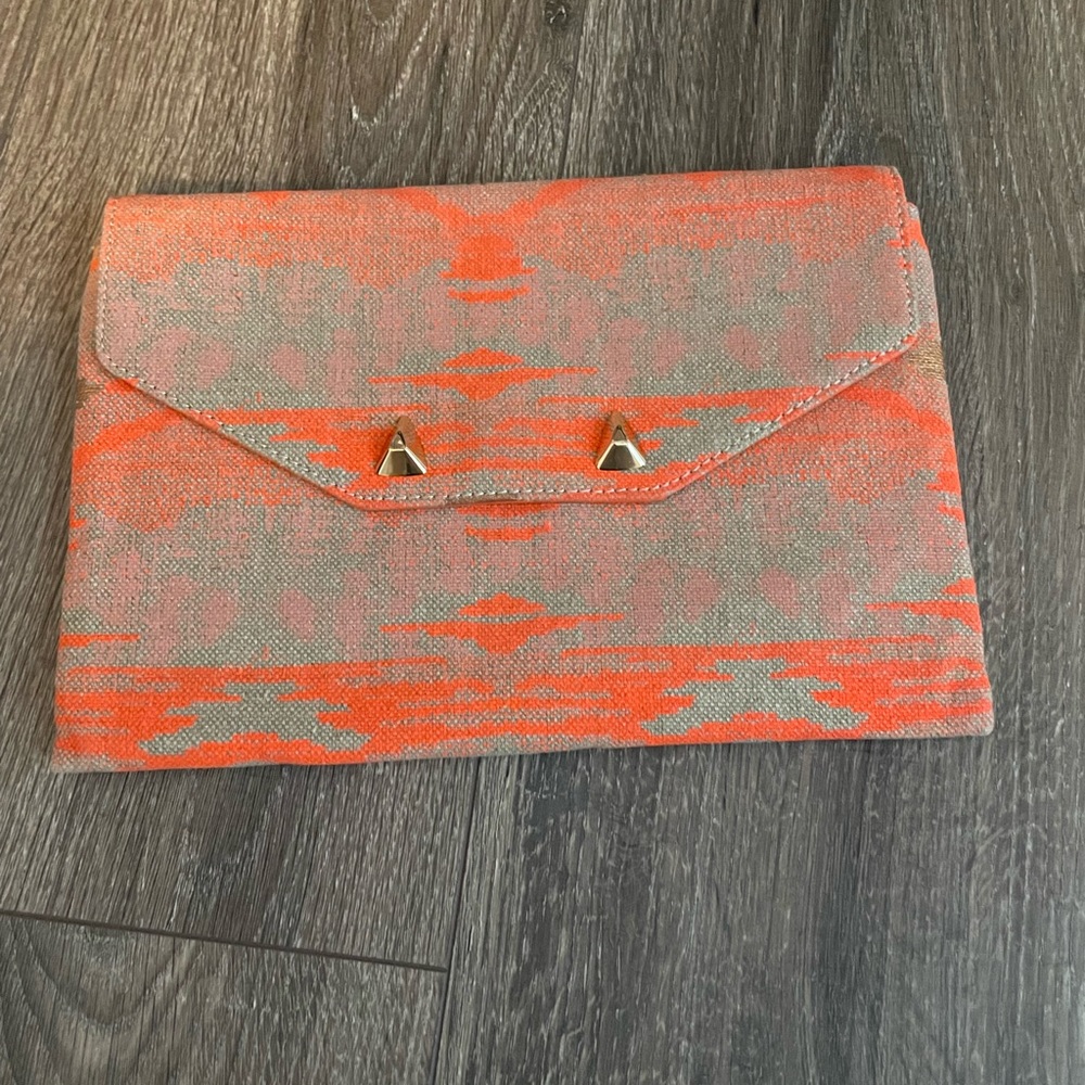 Stella and Dot Ikat Envelope Clutch